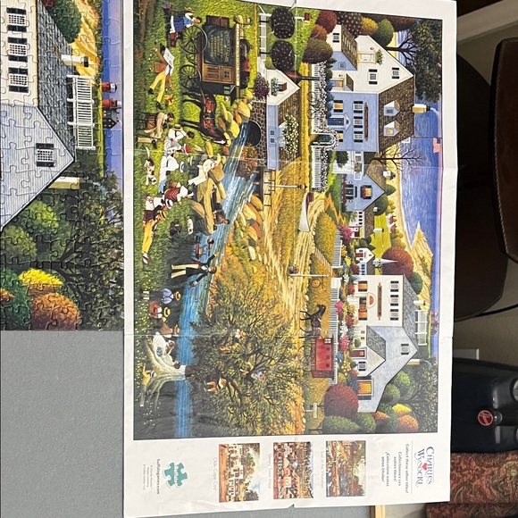 Buffalo “Hound of the Baskerville” Charles Wysocki Puzzle - 1000 Pieces - Picture 4 of 4